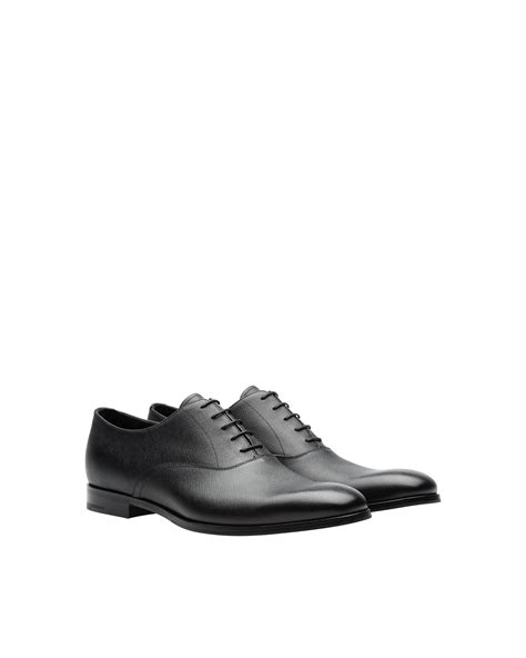 prada oxford shoes silver|Prada Oxford shoes men.